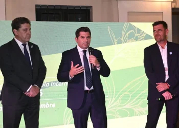 Orrego presentó ArgOliva 2026 en Buenos Aires y consolidó el liderazgo productivo de San Juan