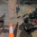 Santa Lucía: Un joven motociclista lucha por su vida tras chocar violentamente contra un árbol