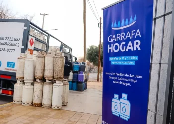 Lanzan el programa Garrafa Hogar 2026 en San Juan con precios accesibles