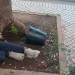 Insólito accidente en pleno centro de Rosario: una mujer resultó herida tras el impacto de una maceta