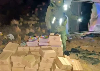 Persecución y vuelco en Mendoza: llevaba más de 17 millones de pesos en figuritas truchas del Mundial 2026