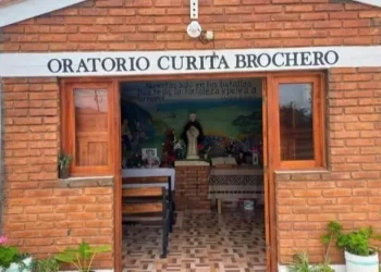 Indignación en Valle Fértil: robaron la alcancía con donaciones de un oratorio del Cura Brochero