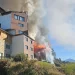 Horror turístico en Bariloche: un voraz incendio destruyó gran parte del histórico Hotel Huemul