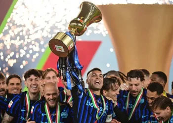 Lautaro Martínez y otra noche de gloria: El Toro le dio la Copa Italia al Inter de Milán