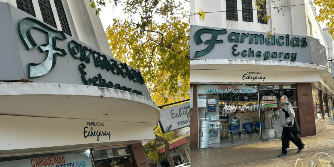 Fin de una era: El Grupo Del Plata adquiere la histórica Farmacia Echegaray