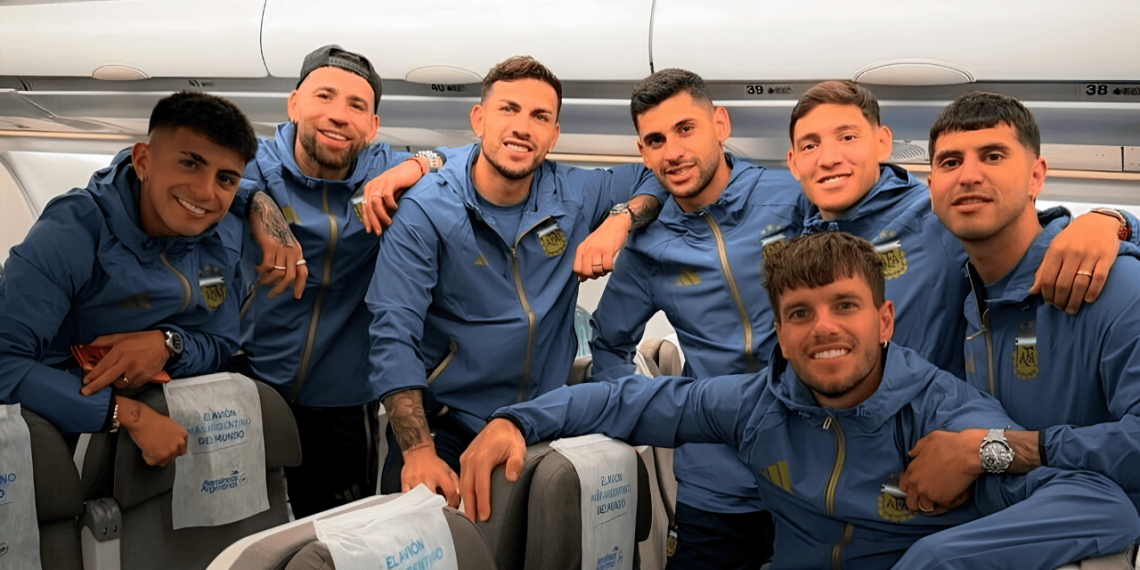 Arranca la ilusión! La Selección Argentina ya arribó a Kansas para iniciar su sueño mundialista