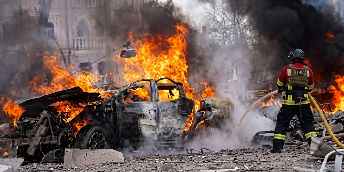 Ola de terror sobre Kiev: Rusia lanzó un feroz bombardeo masivo con 690 misiles y drones que dejó cuatro muertos y decenas de heridos