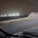 Fuerte viento sur en San Juan: se derrumbó parte del muro perimetral del Jockey Club