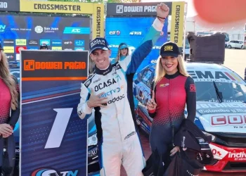 El «Tanito» Pernía voló en el Villicum: se quedó con una pole impecable en la Clase 3 del TN