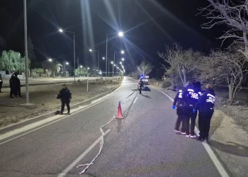 Tragedia en Rivadavia: un motociclista perdió el control en una curva, chocó contra un árbol y murió en el acto