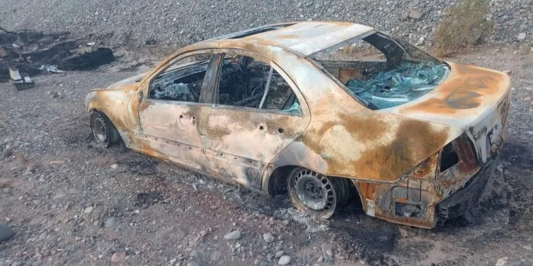 Inseguridad en Rivadavia: entraron a una casa de Villa San José y prendieron fuego un auto mientras el dueño dormía