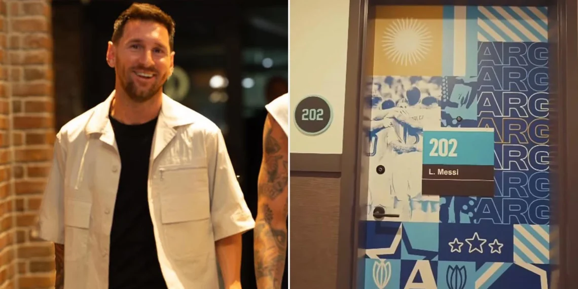 Mística y locura en Kansas: la habitación de Messi reavivó las teorías de cara al Mundial