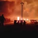 Conmoción en Uspallata: un voraz incendio destruyó por completo el reconocido restobar «Café El Forastero»