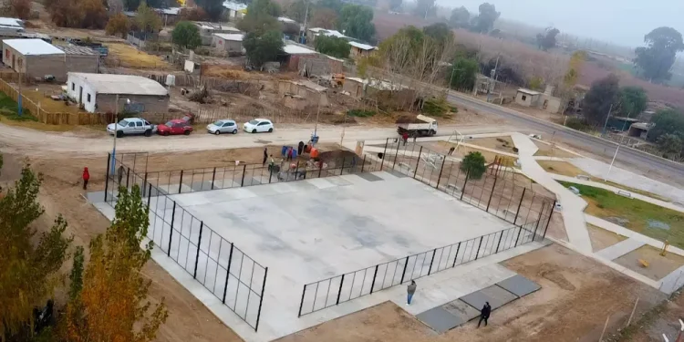 Revolución urbana en 9 de Julio: a paso firme, avanzan obras clave en La Majadita