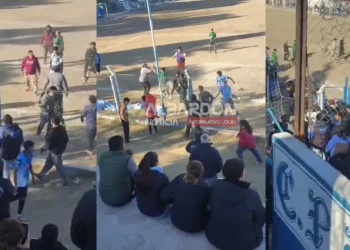 Escándalo en el fútbol local: brutal agresión a una árbitra en la Liga Albardón-Angaco