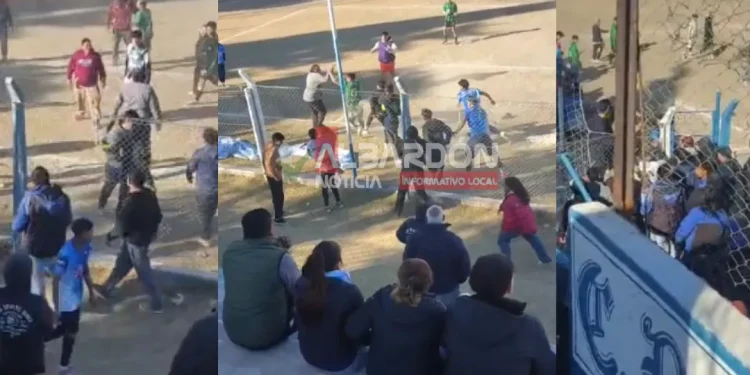 Escándalo en el fútbol local: brutal agresión a una árbitra en la Liga Albardón-Angaco