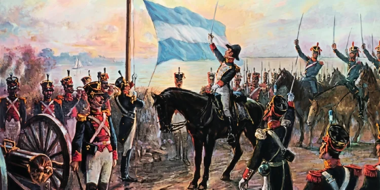 Día de la Bandera: la historia detrás de la primera vez que se izó el pabellón nacional