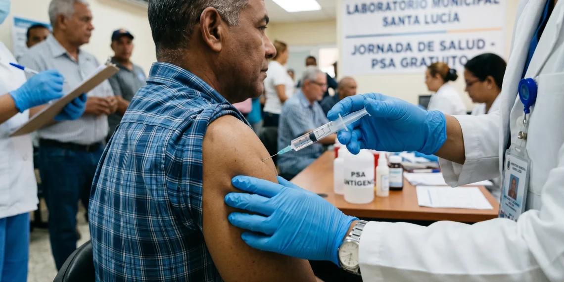 Santa Lucía se suma a la lucha contra el cáncer de próstata con controles gratuitos