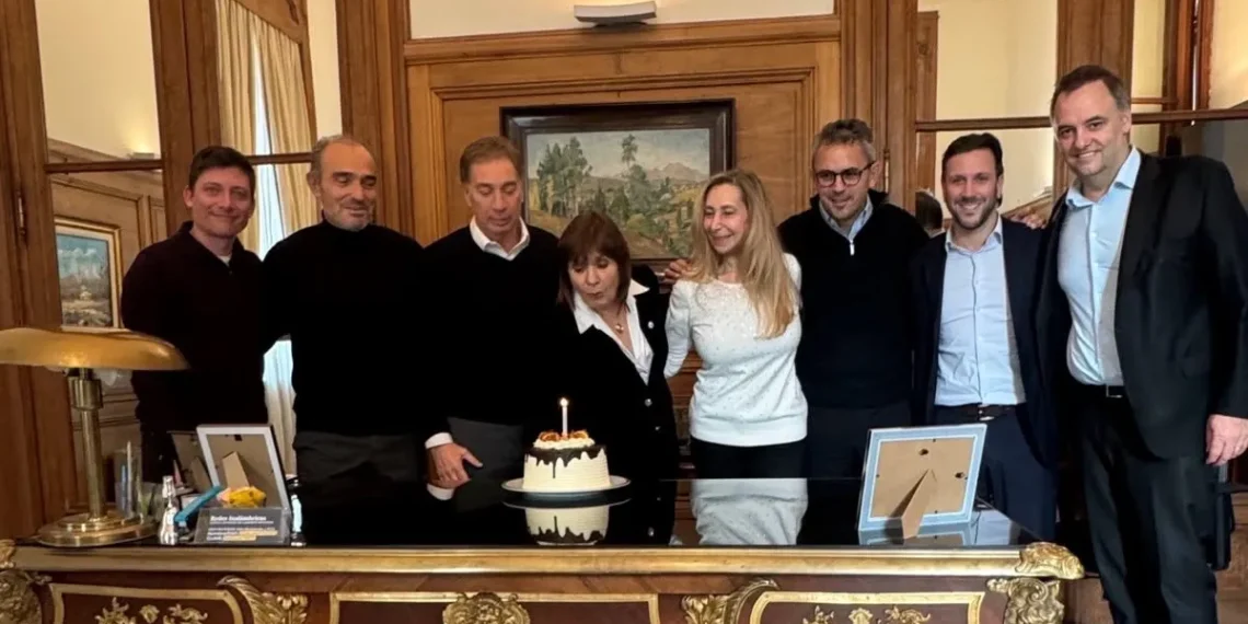 Gestos de unidad en el Gobierno tras el cumpleaños de Patricia Bullrich