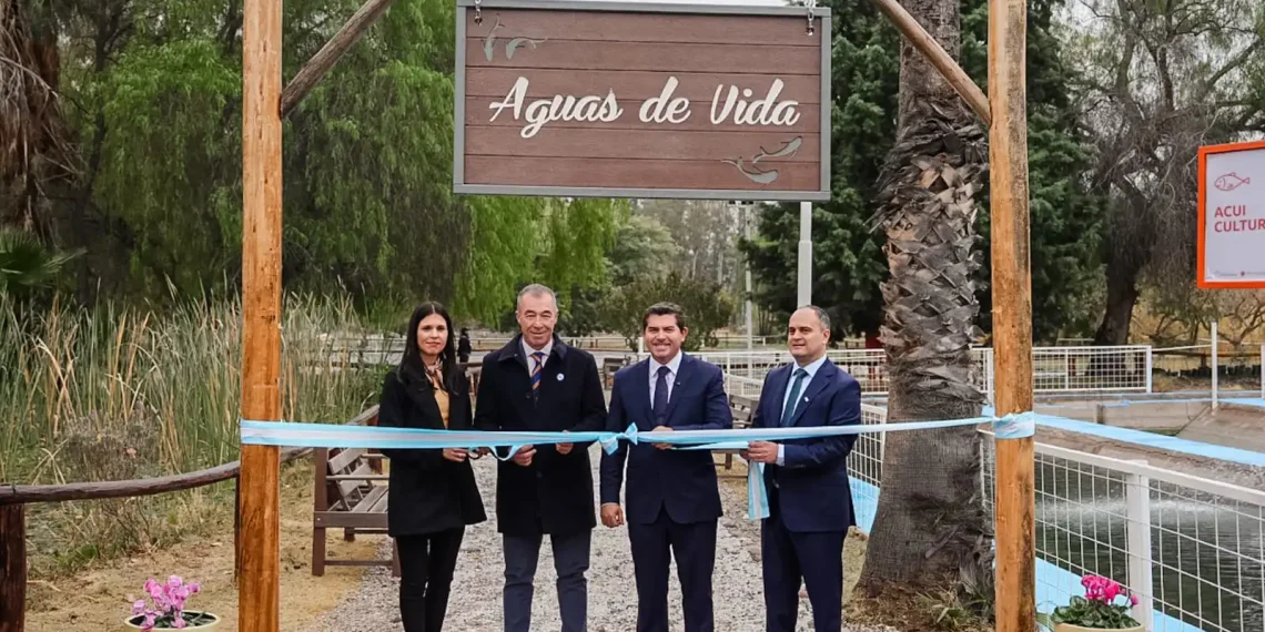 Orrego inauguró el sendero “Aguas de Vida”, una propuesta que fortalece la educación ambiental y el turismo sostenible