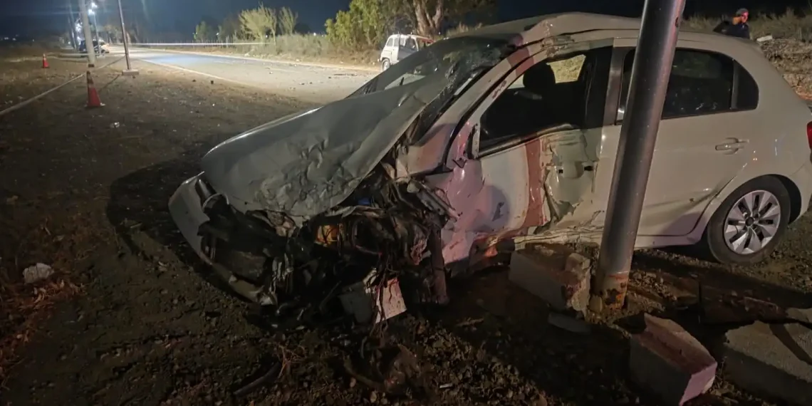 ​Tragedia en San Martín: un hombre de 59 años murió en un violento choque frontal
