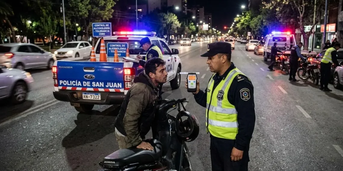Alcoholemia récord y conductores inconscientes: la crítica situación de los siniestros viales en San Juan