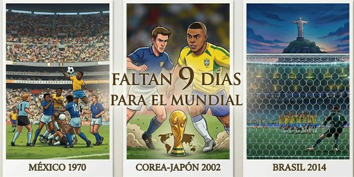 A 9 días de la gran cita: El récord de las 9 remontadas históricas que marcaron la Copa del Mundo