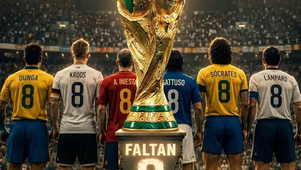 El dorsal de los maestros: A solo 8 días del sueño mundialista y la mística de los 8 campeones