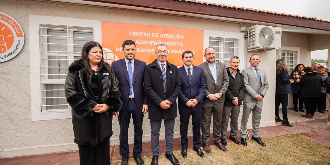 Cercanía, cuidado y acompañamiento: se inauguró un centro para consumos problemáticos en Rivadavia