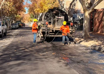 Renovación total: el microcentro sanjuanino pone en marcha un ambicioso plan de pavimentación