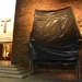 Puesta en valor: restauran las históricas imágenes de los apóstoles en el atrio de la Catedral
