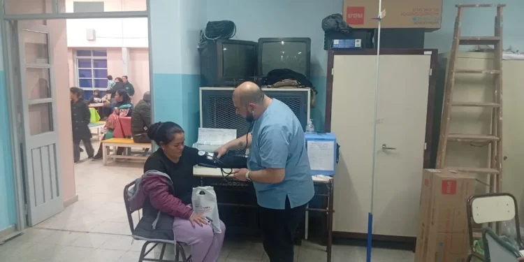 Abordaje sanitario en Marayes: llevan atención médica y medicamentos a zonas alejadas