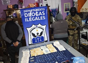 Golpe al narcotráfico en Pocito: cinco detenidos en un megaoperativo