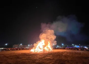 Gran convocatoria en la tradicional Fogata de San Juan Bautista