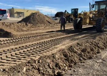 Histórica obra vial en Angaco: Vialidad Provincial inició la pavimentación de la estratégica calle San Juan