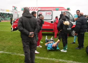Escándalo en el Hilario Sánchez: suspendieron San Martín – Nueva Chicago por la agresión al arquero visitante