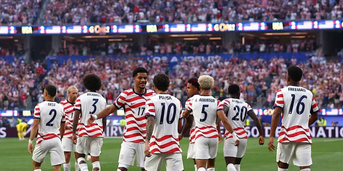 Goleada de Estados Unidos ante el Paraguay de Alfaro en un debut con tonada argentina