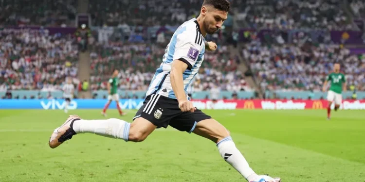Preocupación en la Selección: Gonzalo Montiel se lesionó y está casi descartado ante Austria