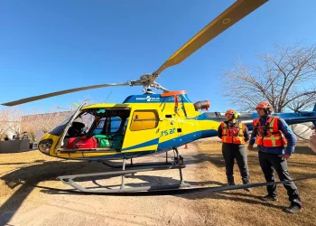 Hito en la cordillera: San Juan cuenta con su primer servicio privado de aeroevacuación de alta montaña para la minería