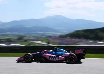 F1: Colapinto fue 8° y 16° en los entrenamientos del GP de Austria