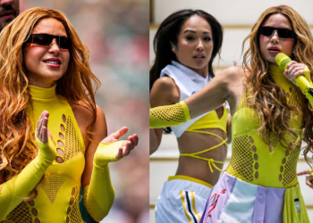 Polémica en la inauguración del Mundial por la supuesta doble de Shakira en el escenario