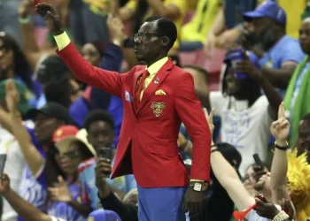 El hincha estatua de República Democrática de Congo que revoluciona el Mundial