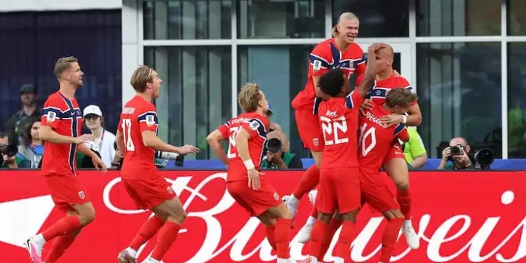 ​Con el Androide suelto: Noruega goleó a Irak en su debut mundialista