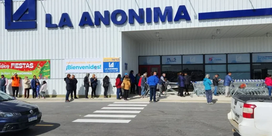 Llega La Anónima a San Juan: gran expectativa por la apertura y nuevos puestos de trabajo