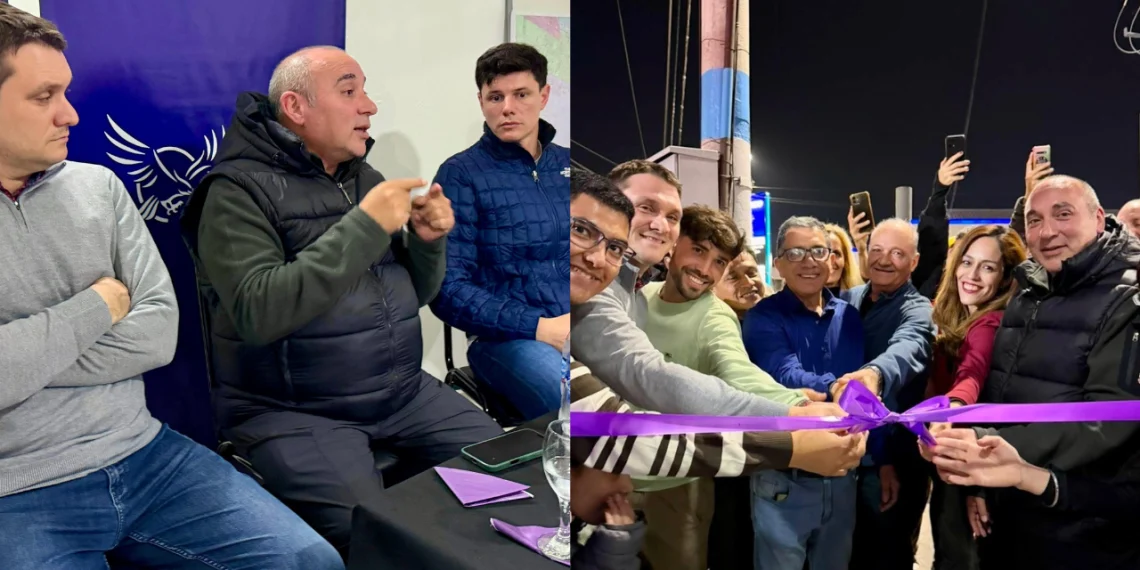Rawson se suma al proyecto libertario con la apertura del primer local de La Libertad Avanza