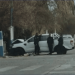 Una mujer fue hospitalizada tras un violento choque entre camionetas en Calle 10