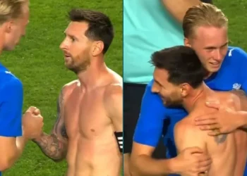 De compartir vestuario con Pep Guardiola a cruzarse en la cancha: el emotivo reencuentro entre Lionel Messi y el hijo de una leyenda del Barcelona