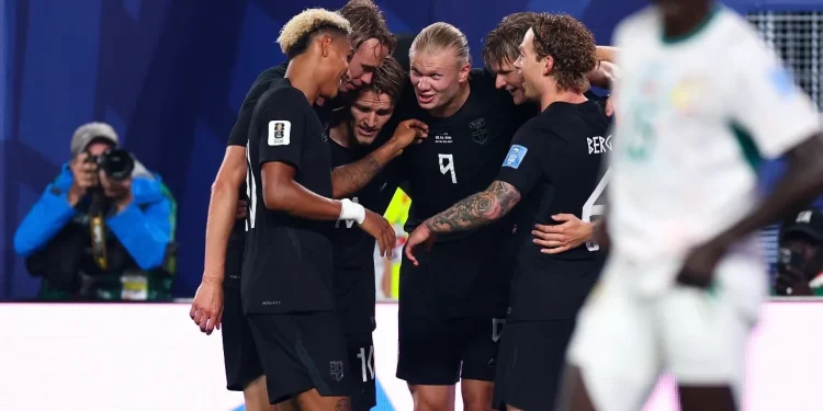 Mundial 2026: Noruega pisó fuerte ante Senegal con un Haaland intratable
