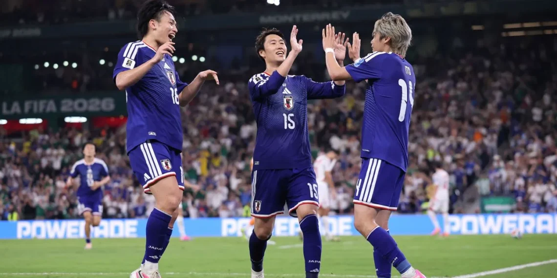 Japón goleó con autoridad a Túnez y lo dejó fuera del Mundial