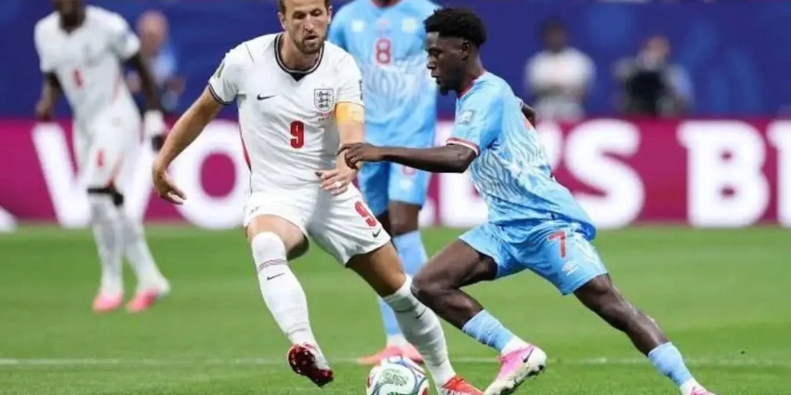 ¡Milagro en Atlanta! Con un doblete de Harry Kane, Inglaterra se lo dio vuelta a RD Congo y avanzó a octavos